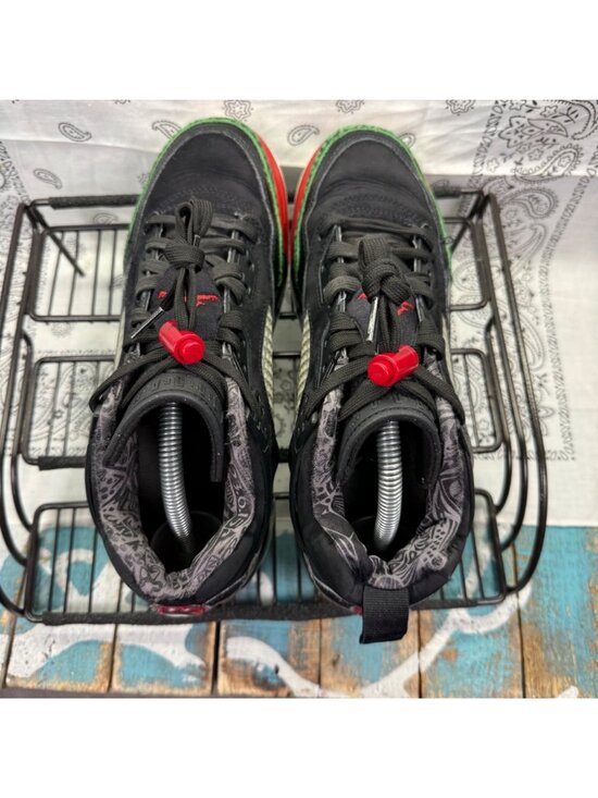 Nike Air Jordan Spizike Low Mens Size 6.5Y Black Varsity Red Sneakers FQ3950-060 main image 7